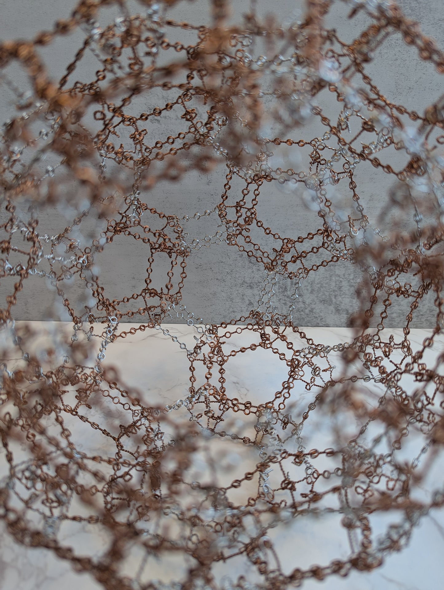Sakkaabooru Ball Design, Bare Copper and Stainless Steel