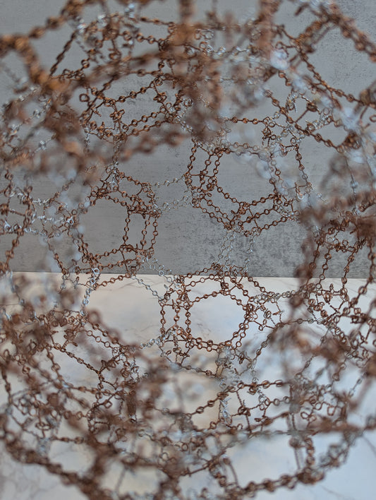 Sakkaabooru Ball Design, Bare Copper and Stainless Steel