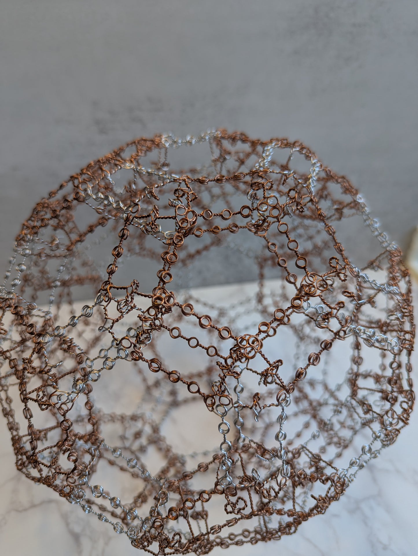 Sakkaabooru Ball Design, Bare Copper and Stainless Steel