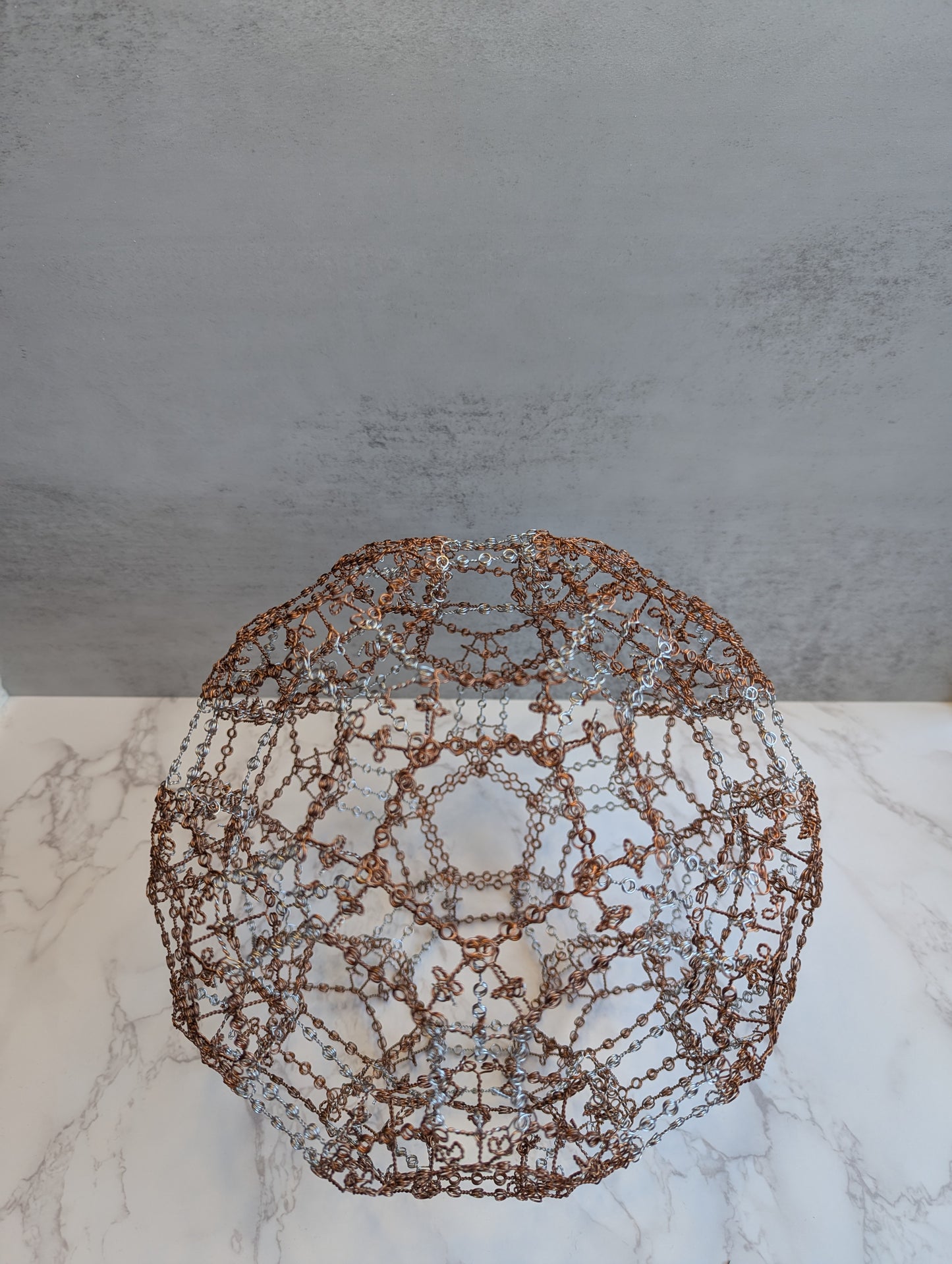 Sakkaabooru Ball Design, Bare Copper and Stainless Steel